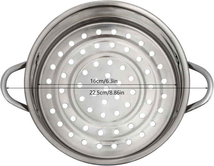 Edelstahl Dampftopf, Kartoffeldämpfer aus Edelstahl, leisch Gemüse Kochen Dampf Topf Küche Topf Damp