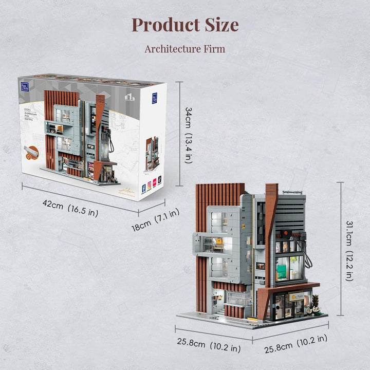 PANTASY Architektur-Studio-Bauset, Kooperation mit koreanischem MOC-Künstler Ohsojang, modulares mod