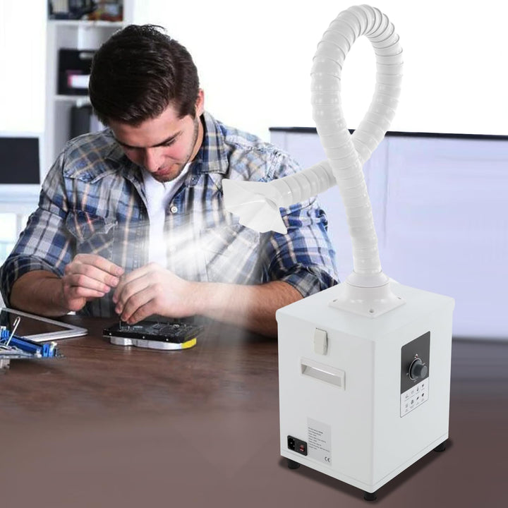 Lötrauchabsaugung Lötrauchabsorber 258m³ 150W geräuscharmes 3-stufiges Filtersystem für Lötstation S