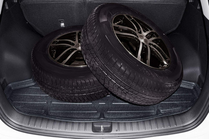 J&J AUTOMOTIVE | Gummi-Kofferraumwanne Kofferraum-Schutzmatte Kompatibel mit Sorento 2, 2009-2015, A