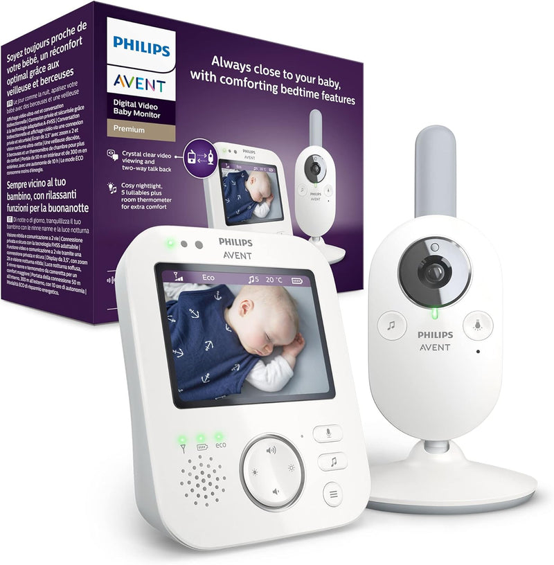 Philips Avent SCD843 Digitales Video-Babyphone (Modell