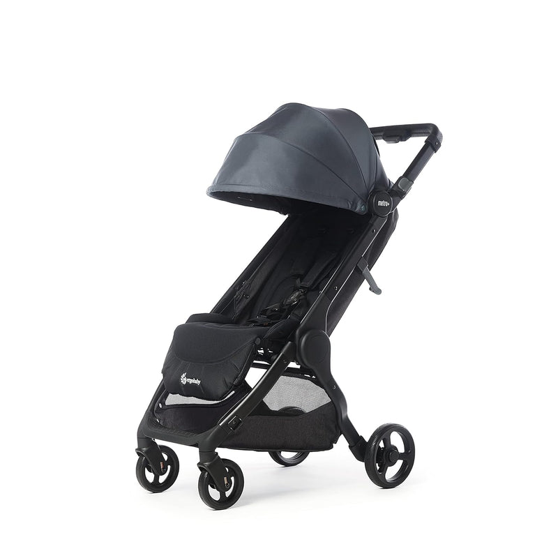 Ergobaby Metro+ Kinderwagen Buggy mit Liegefunktion, Kinder-Buggy Zusammenklappbar Autositz Kompatib