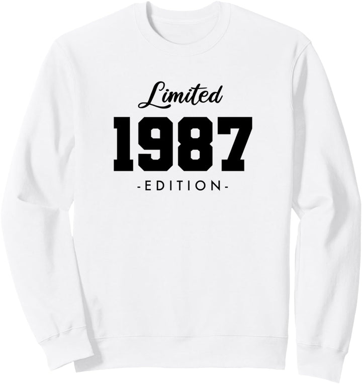 37 Jahre Jahrgang 1987 Limited Edition 37. Geburtstag Sweatshirt