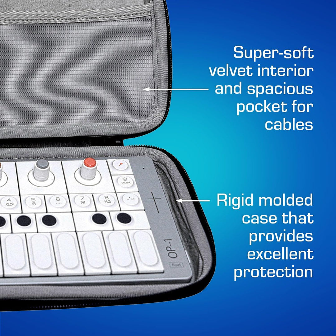 Analog Cases Glide Case für Teenage Engineering OP-1 oder vergleichbare Synthesizer (Transporttasche