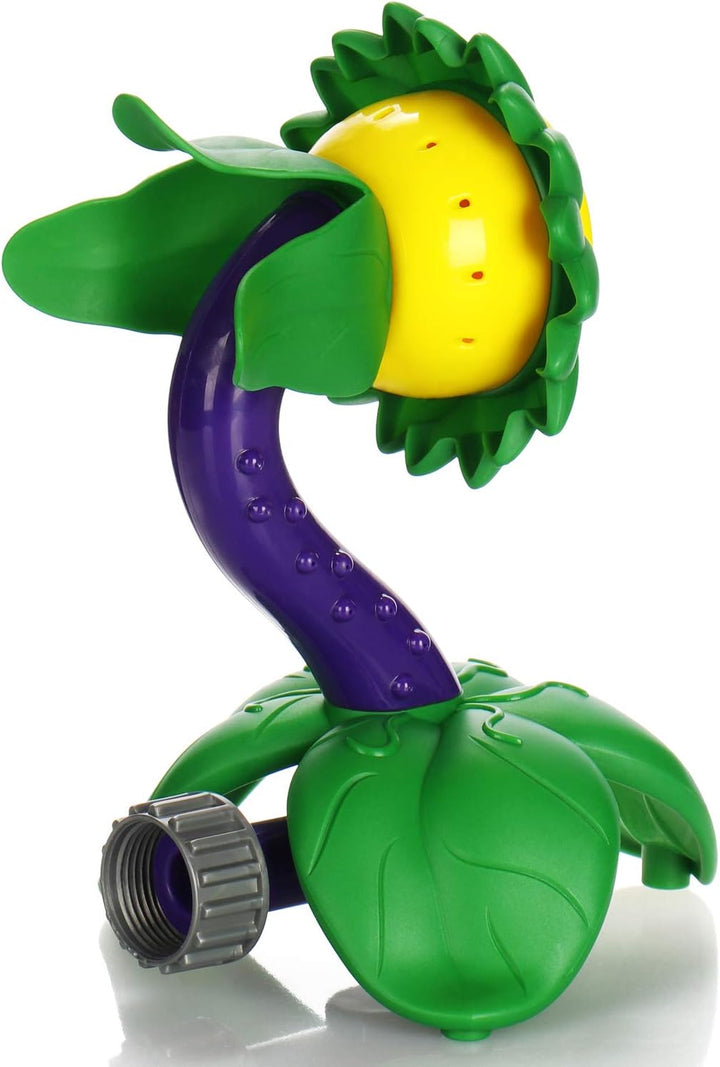 com-four® Wassersprinkler Blume - Wasserspielzeug für den Garten - Sprinkler für Kinder im Sommer (B