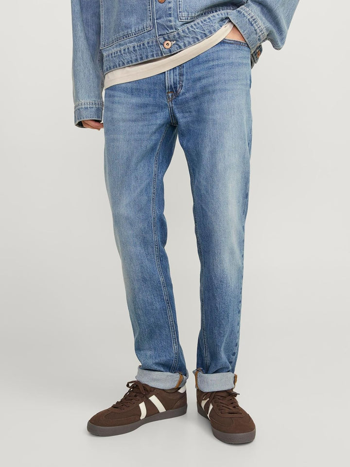 JACK & JONES Male Regular fit Jeans JJICLARK JJORIGINAL AM 416 NOOS Regular fit Jeans 28W / 32L Blue