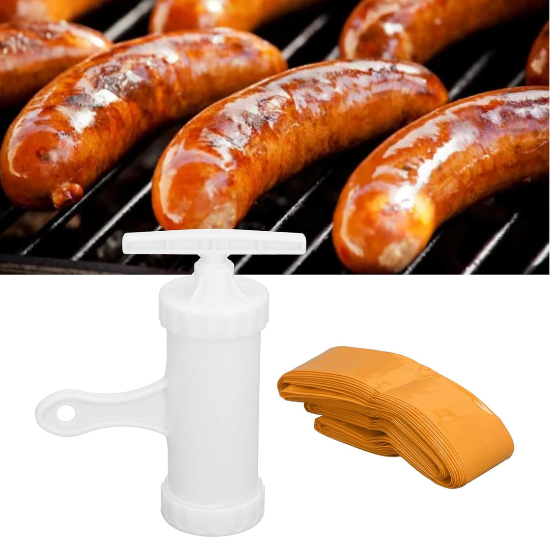 Kunststoff-Wursthüllen, Ungeniessbare Hüllen mit Manuellen Fülltrichtern, Manuelle Wurstmaschine Zum