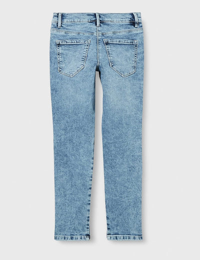 s.Oliver Mädchen Ankle Jeans, Suri Slim Fit 140 Slim Blau, 140 Slim Blau