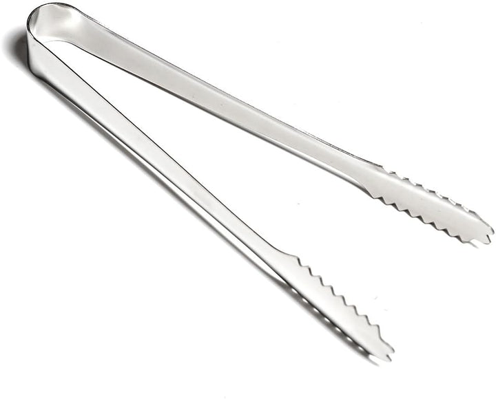 DIYI Set mit 5 Küchenutensilien aus Edelstahl, Zange für Eiswürfel, Brot, Buffet – 18 cm
