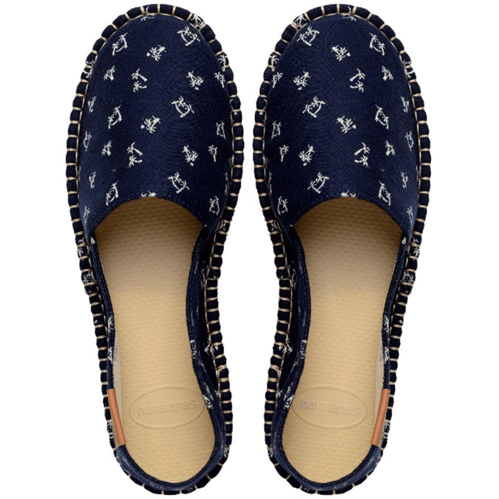 Havaianas Origine Iv Print, Espadrilles Unisex Erwachsene, Navy Blue
