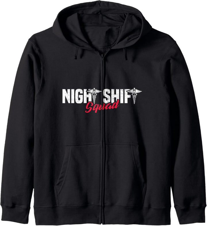 Lustige Nacht Tag Schichtarbeiter 3. Schicht Arbeit Kapuzenjacke