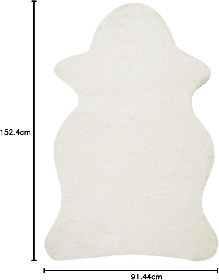 SAFAVIEH Zottelig Teppich für Wohnzimmer, Esszimmer, Schlafzimmer - Artic Shag Collection, Hoher Flo