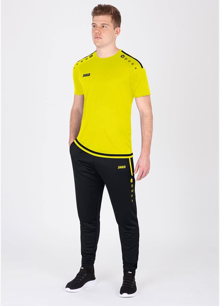 JAKO Herren Trainingshose Active I Sporthose Herren lang mit Elastischem Bund & Seitentaschen I Trai
