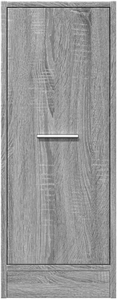 vidaXL Apothekerschrank, Ausziehschrank mit Stauraum, Allzweckschrank für Wohnzimmer Büro, Nischensc