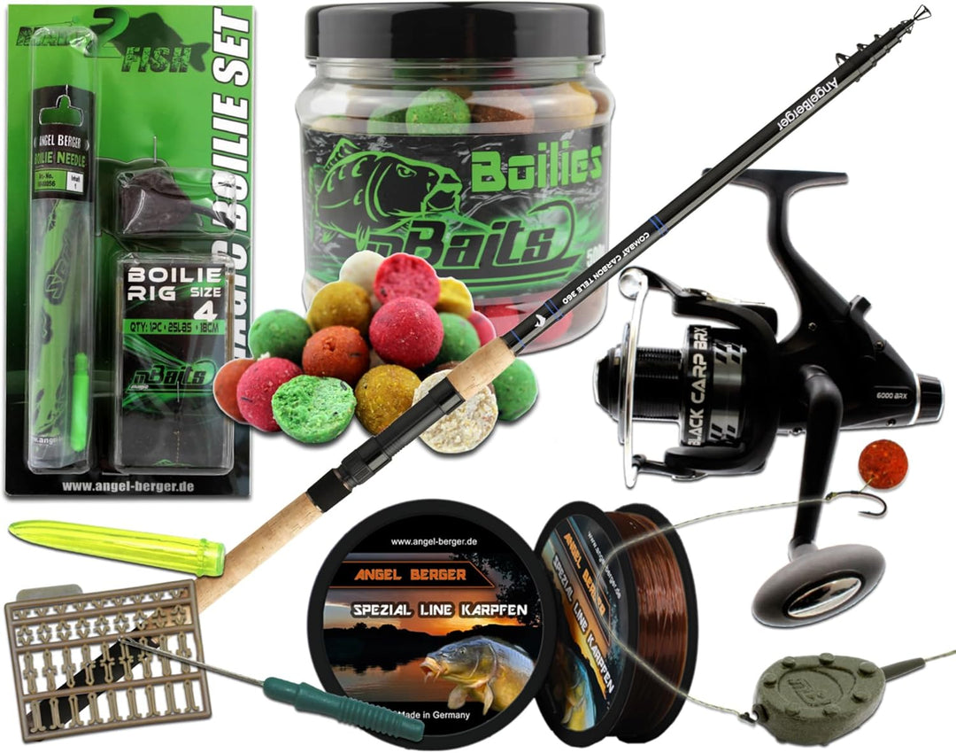 Angel Berger Karpfenset Angelset Karpfen