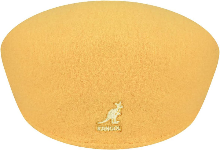 Kangol 504 Flexfit Mütze Flatcap Schirmmütze Herren - Schiebermütze Wollcap mit Schirm Herbst Frühja