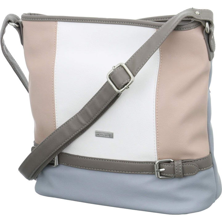 TOM TAILOR bags Juna Damen Hobo Bag Schultertasche 30 x 10 x 28 Mixed Rose, 30 x 10 x 28 Mixed Rose