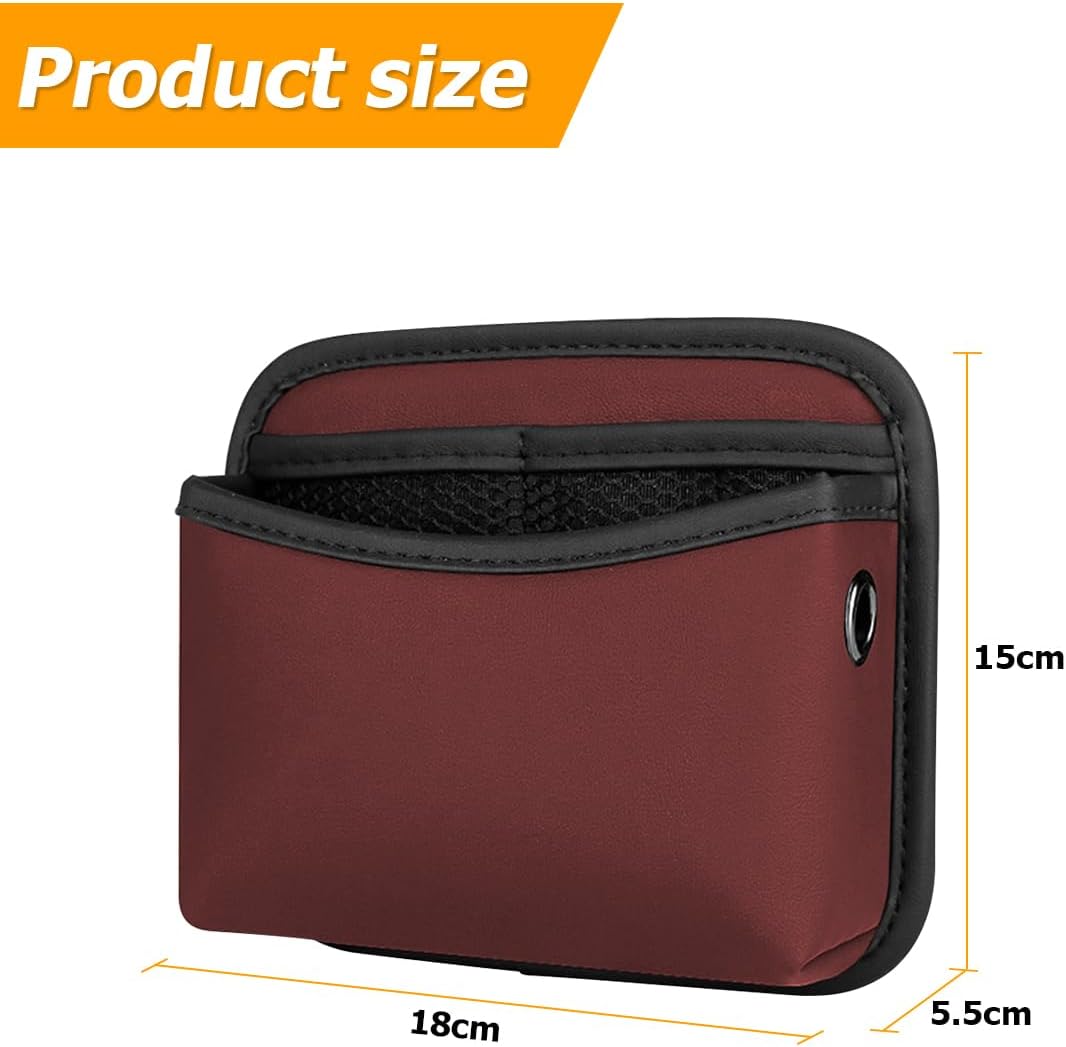 Auto Seite Aufbewahrungsbox, Universell Auto Seitentaschen Organisator, Multifunktionale Leder Sitz
