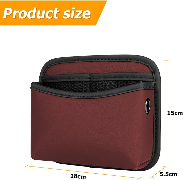 Auto Seite Aufbewahrungsbox, Universell Auto Seitentaschen Organisator, Multifunktionale Leder Sitz