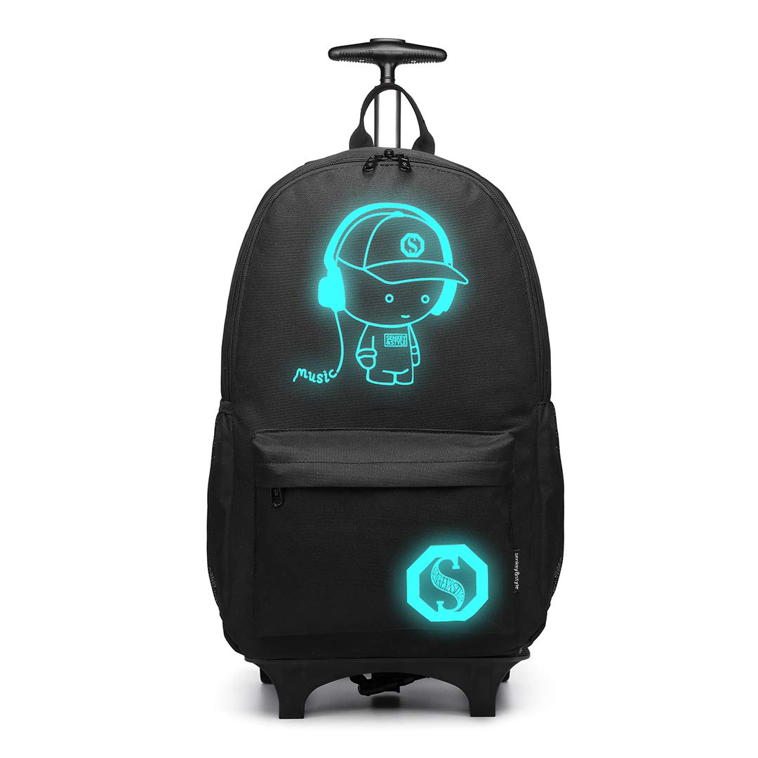 KONO Kinderrucksack Rucksack Backpack Schulrucksack Gepäck Koffer Kabine Rädern Trolley Reise Rädern