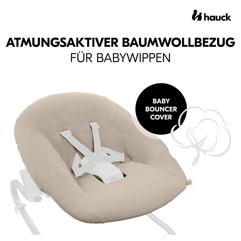 Hauck Schonbezug für Babywippen und Newborn Aufsätze Alpha Bouncer Premium, Alpha Newborn Set Plus,