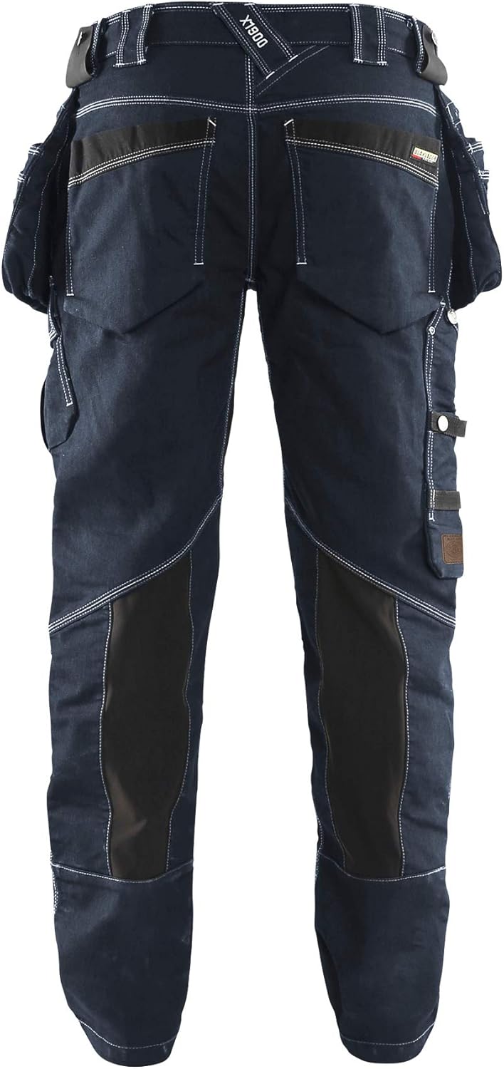 Blaklader 19901141 Handwerker-Hose Stretch X1900, Marine/Schwarz, grootte D104 D104 8999, D104 8999