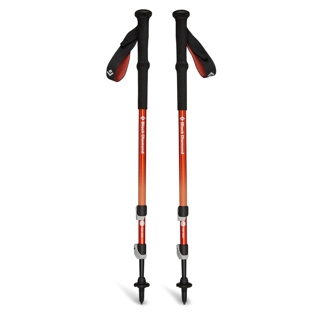 Black Diamond Unisex-Adult Trail Back Trekking Poles Wander-und Trekkingstöcke 100-140 cm Burnt Sien