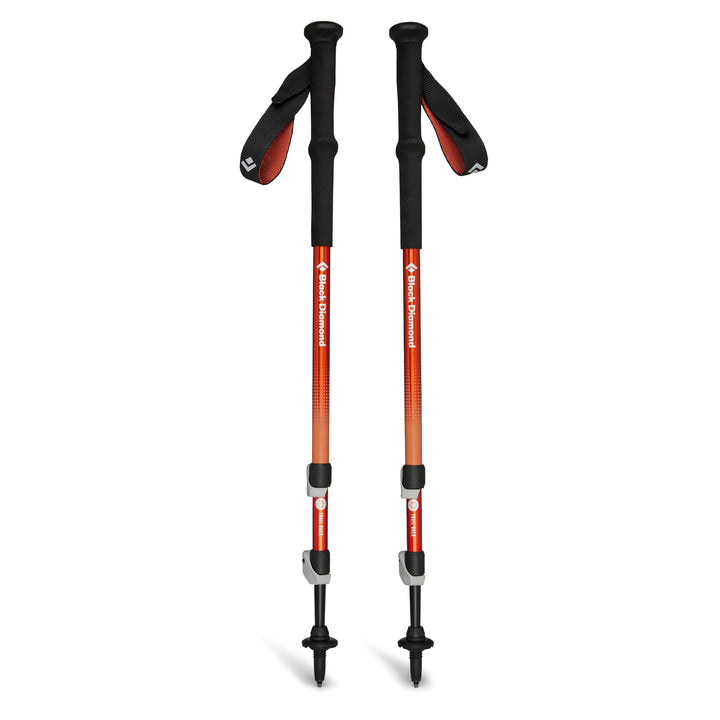 Black Diamond Unisex-Adult Trail Back Trekking Poles Wander-und Trekkingstöcke 100-140 cm Burnt Sien