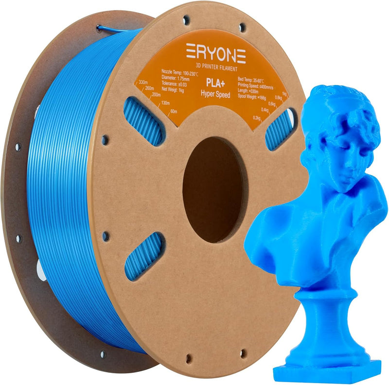 ERYONE High Speed Filament PLA+ 1.75mm +/- 0.03mm, 3D Printing PLA Pro Filament Fit Most FDM Printer