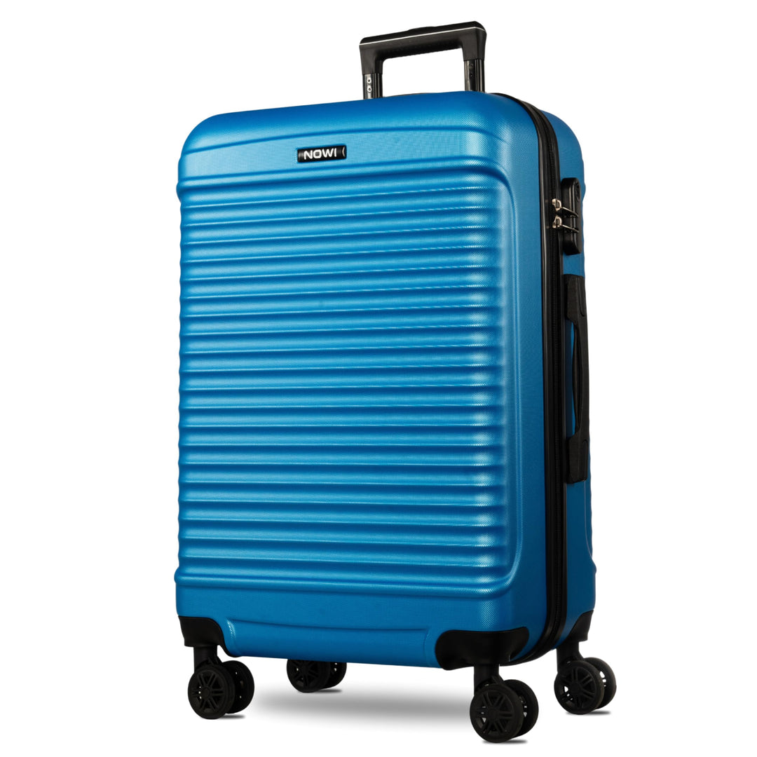 NOWI Las Palmas Koffer L – 59L Ultraleicht-Koffer, Mittelgrosser Hartschalenkoffer mit 8 Rollen 360°