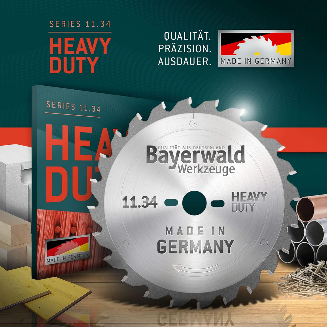 Bayerwald - HM Kreissägeblatt - Ø254 x 2.8/1.8 x 30 (Für Kupfer, Zinn, Holz, Messing etc.) Serie 11.