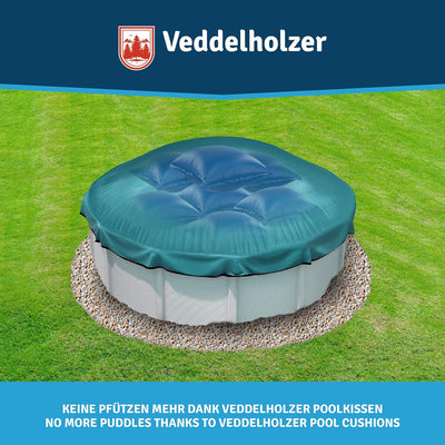 Veddelholzer 4 Mal XXL 120 x 120 cm Luftkissen Poolkissen Winter zur Poolabdeckung. Perfektes Pool Z