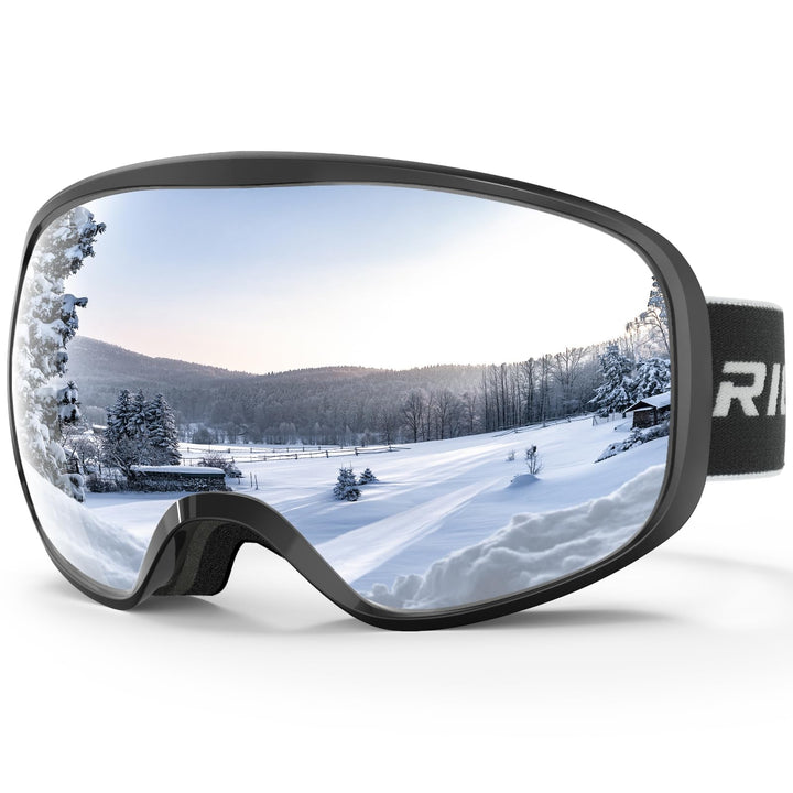 RIOROO Skibrille, Snowboard Brille für Brillenträger Herren Damen Erwachsene Jugendliche Doppel-Obje