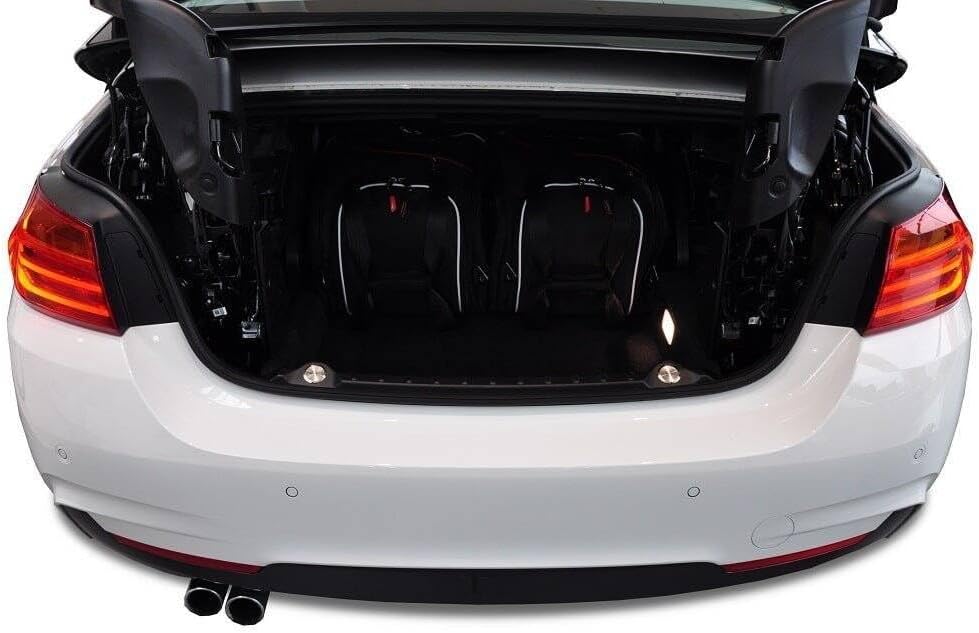 KJUST Dedizierte Reisetaschen 3 STK kompatibel mit BMW 4 Cabrio F33 2013-2020