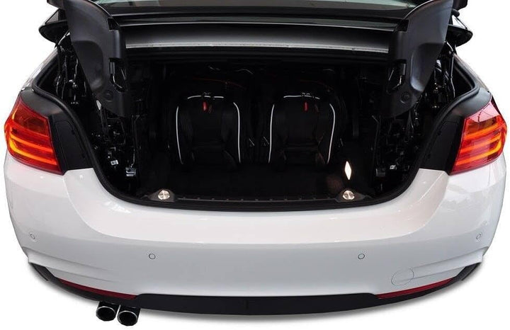 KJUST Dedizierte Reisetaschen 3 STK kompatibel mit BMW 4 Cabrio F33 2013-2020