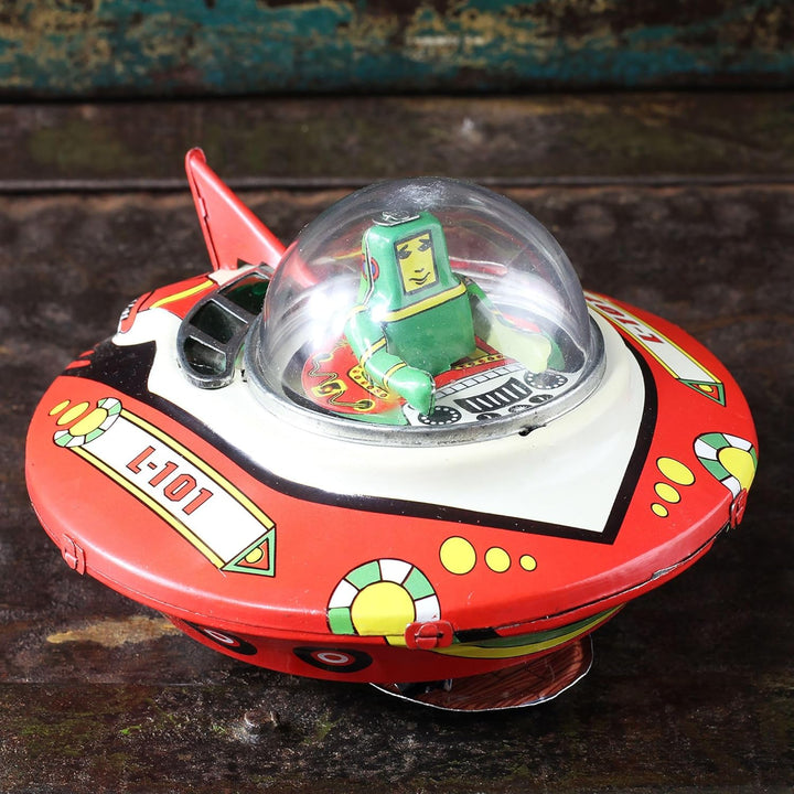 Freak Scene Raumschiff - Commandership - Blechroboter - Retro Blechspielzeug