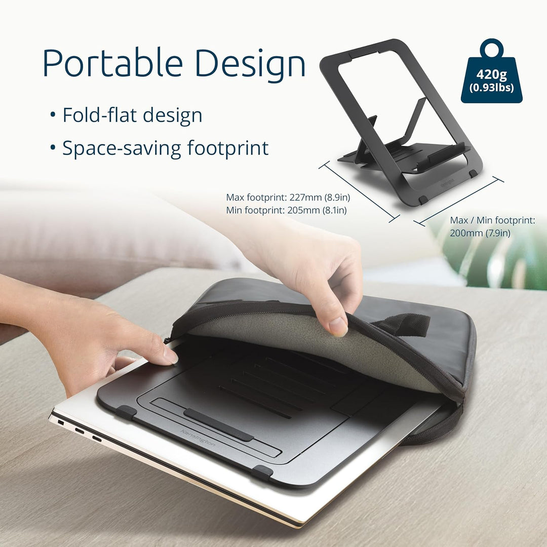 Kensington Verstellbarer Laptop-Ständer aus Aluminium