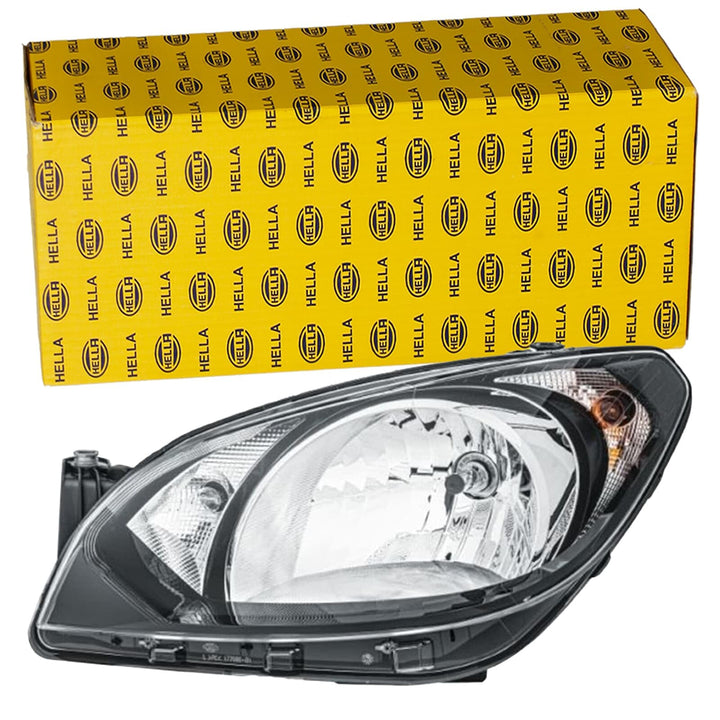 HELLA 1EJ 010 672-011 Halogen-Hauptscheinwerfer - links - für u.a. Skoda Citigo Links (Fahrerseite),