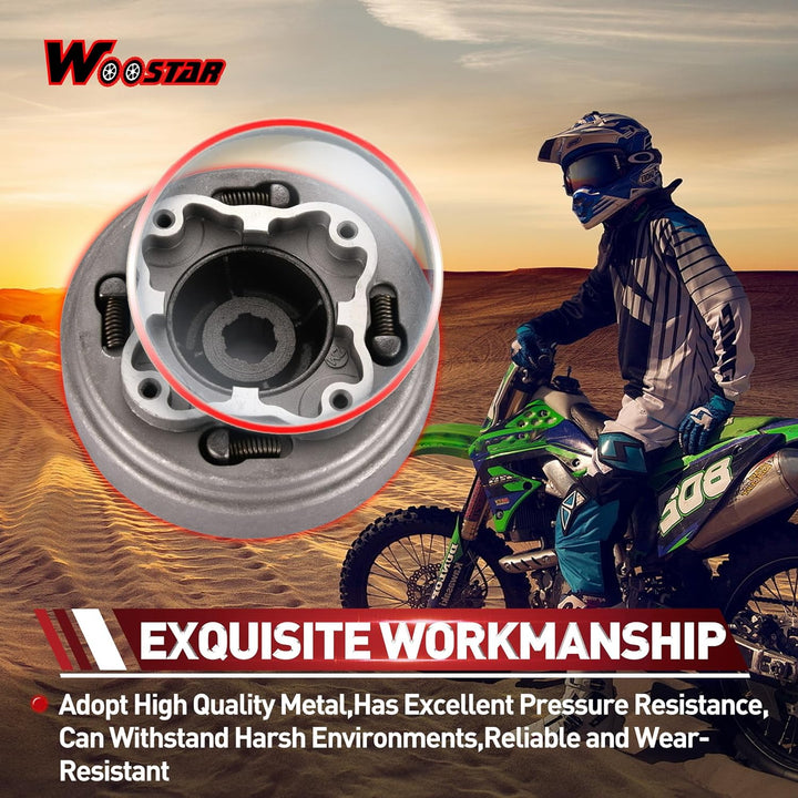 WOOSTAR Schwerlast Manueller Kupplungssatz Ersatz für 50ccm 70ccm 90ccm 110ccm 125ccm Dirtbike Pitbi