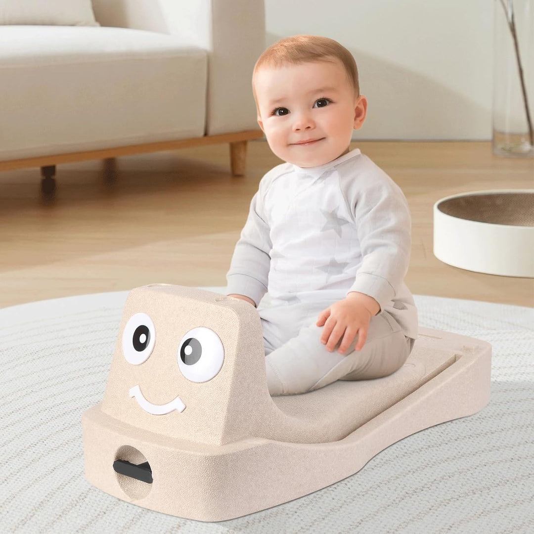 Babyrollbrett, EPP, Baby Walker, Wippauto, Rutschfahrzeug/Laufbrett – für Babys ab 6 Monaten (52 x 2