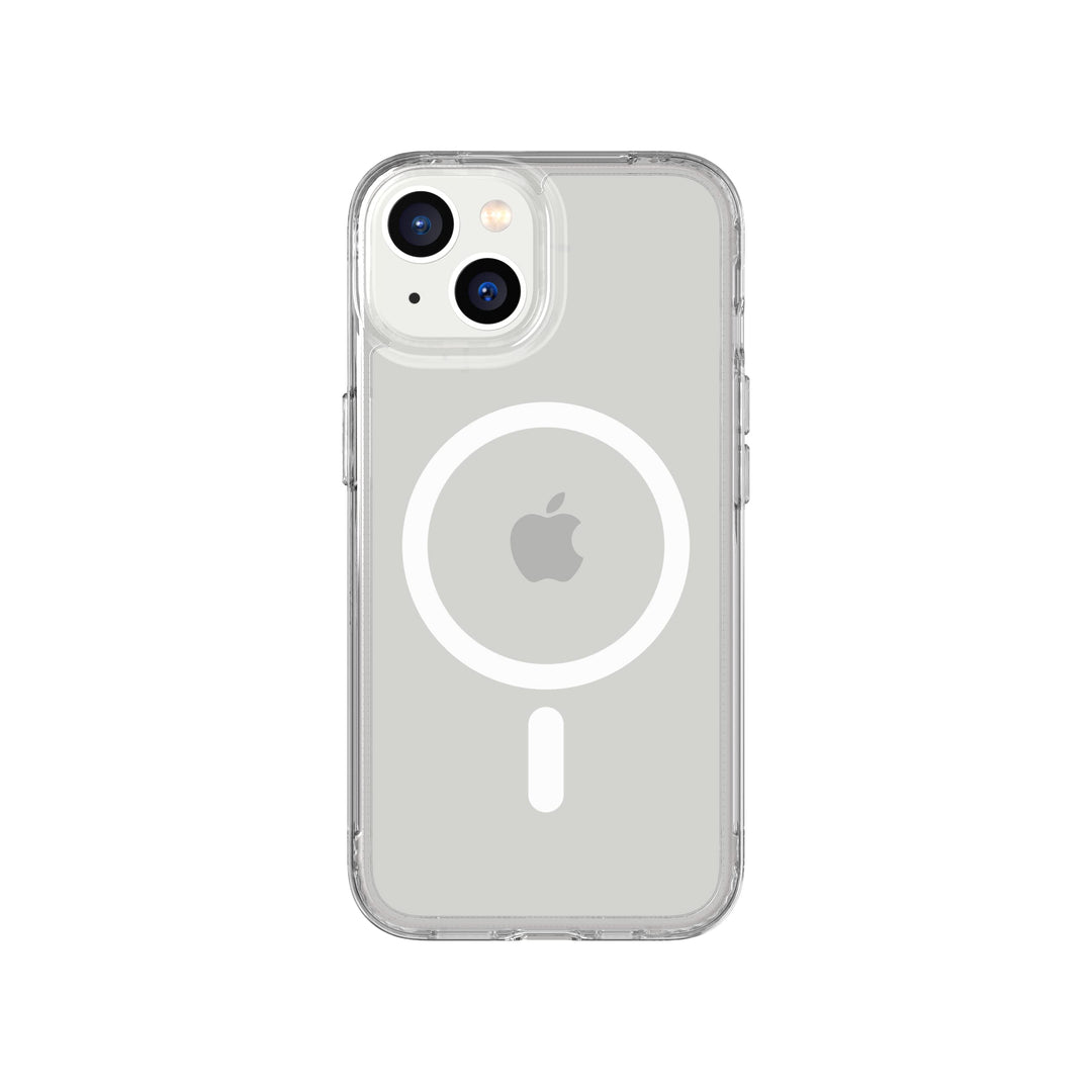 tech21 iPhone 14 Evo Clear Kompatibel mit MagSafe® - Kratzfest, Stossdämpfend, Klar Handyhülle mit 3