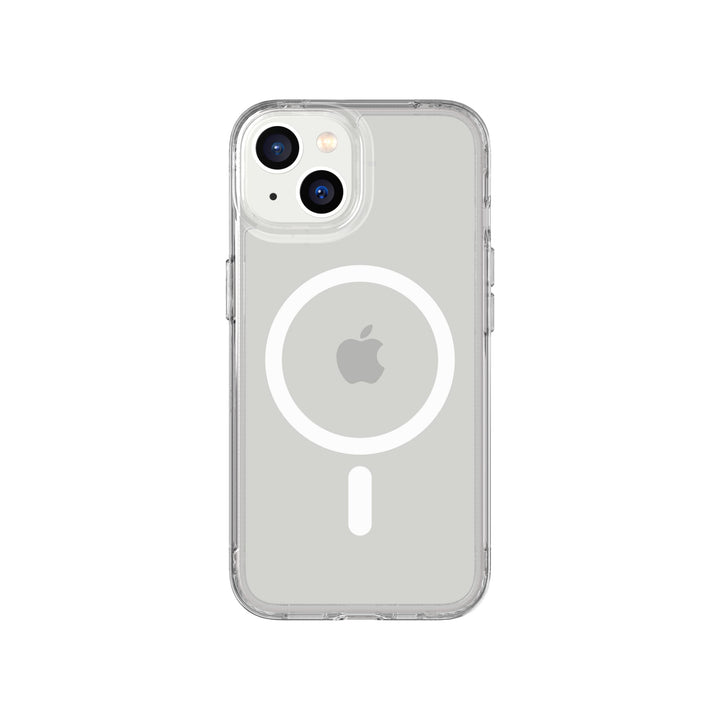 tech21 iPhone 14 Evo Clear Kompatibel mit MagSafe® - Kratzfest, Stossdämpfend, Klar Handyhülle mit 3