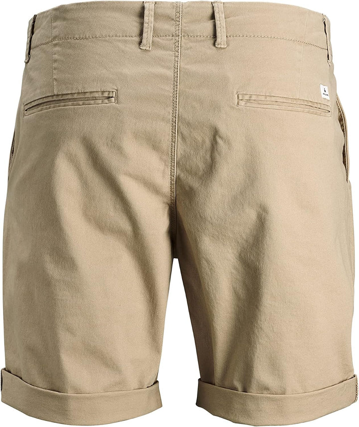 JACK &amp; JONES Herren Shorts S 2er Pack (1x Asphalt, 1x Crockery), S 2er Pack (1x Asphalt, 1x Crockery