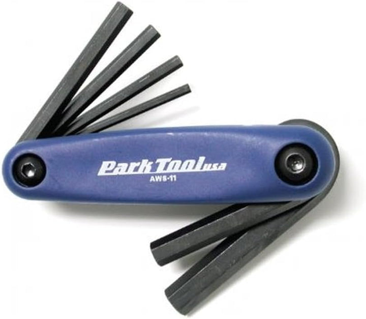 ParkTool ParkTool Unisex – Erwachsene Faltwerkzeug AWS-11C Sechskantschlüssel-Satz, Black, Einheitsg