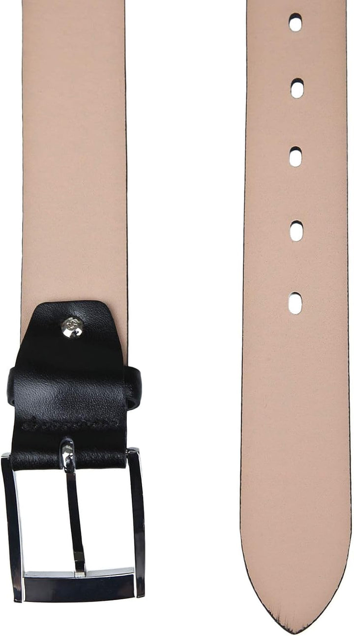 LLOYD Leder Gürtel 1375 verschiedene Farben, Farbe:Schwarztöne, Länge:115 cm