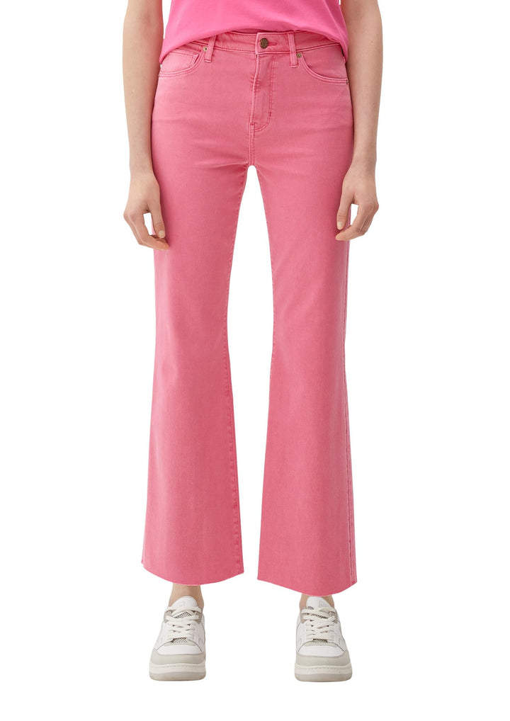 s.Oliver Damen Jeans, Flared Leg 44 Rosa 44z8, 44 Rosa 44z8