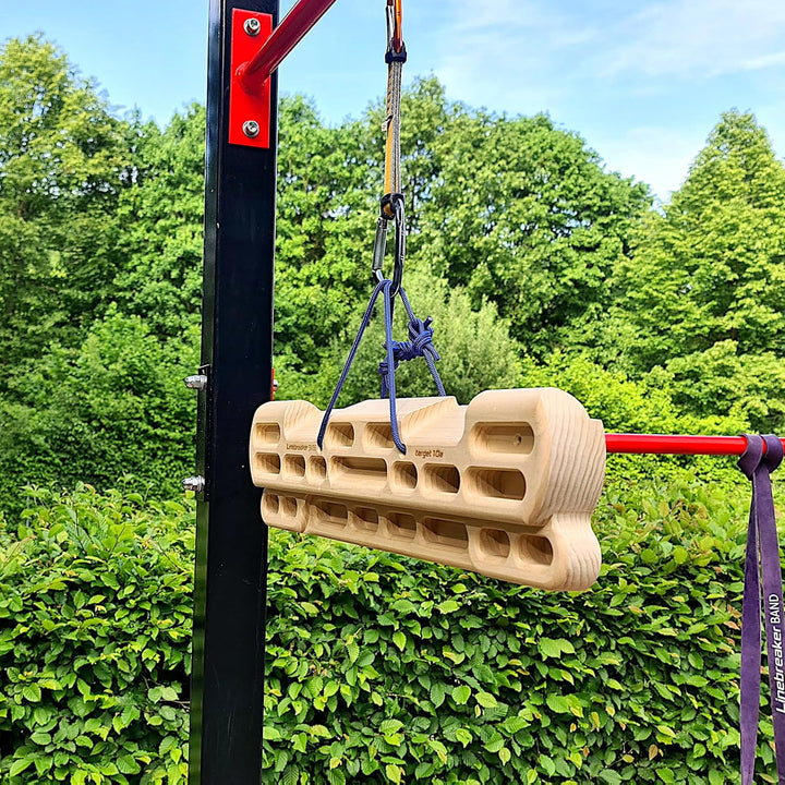 Linebreaker AIR Base – Mobiles Fingerboard fürs Klettertraining | Mit Trainings-App | Ideal für Unte