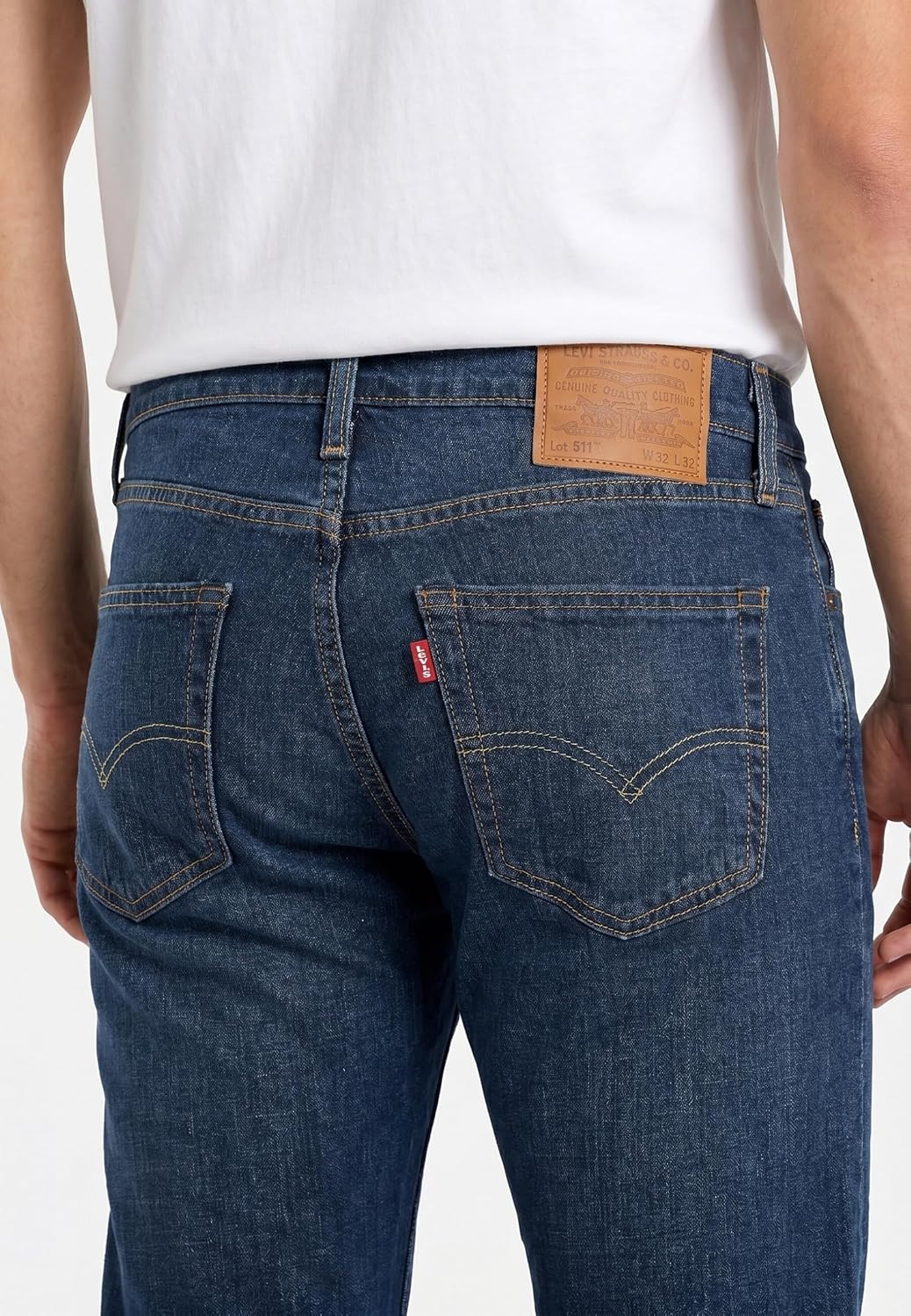 Levi's Herren Jeans 511 Slim 28W / 30L Part The Sea Ltwt, 28W / 30L Part The Sea Ltwt