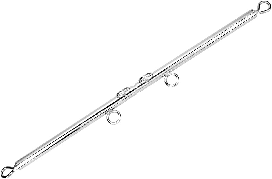 PENJOY Edelstahl verstellbare Pilates Spreizstange Set Sporthilfe Training Yoga Fitness