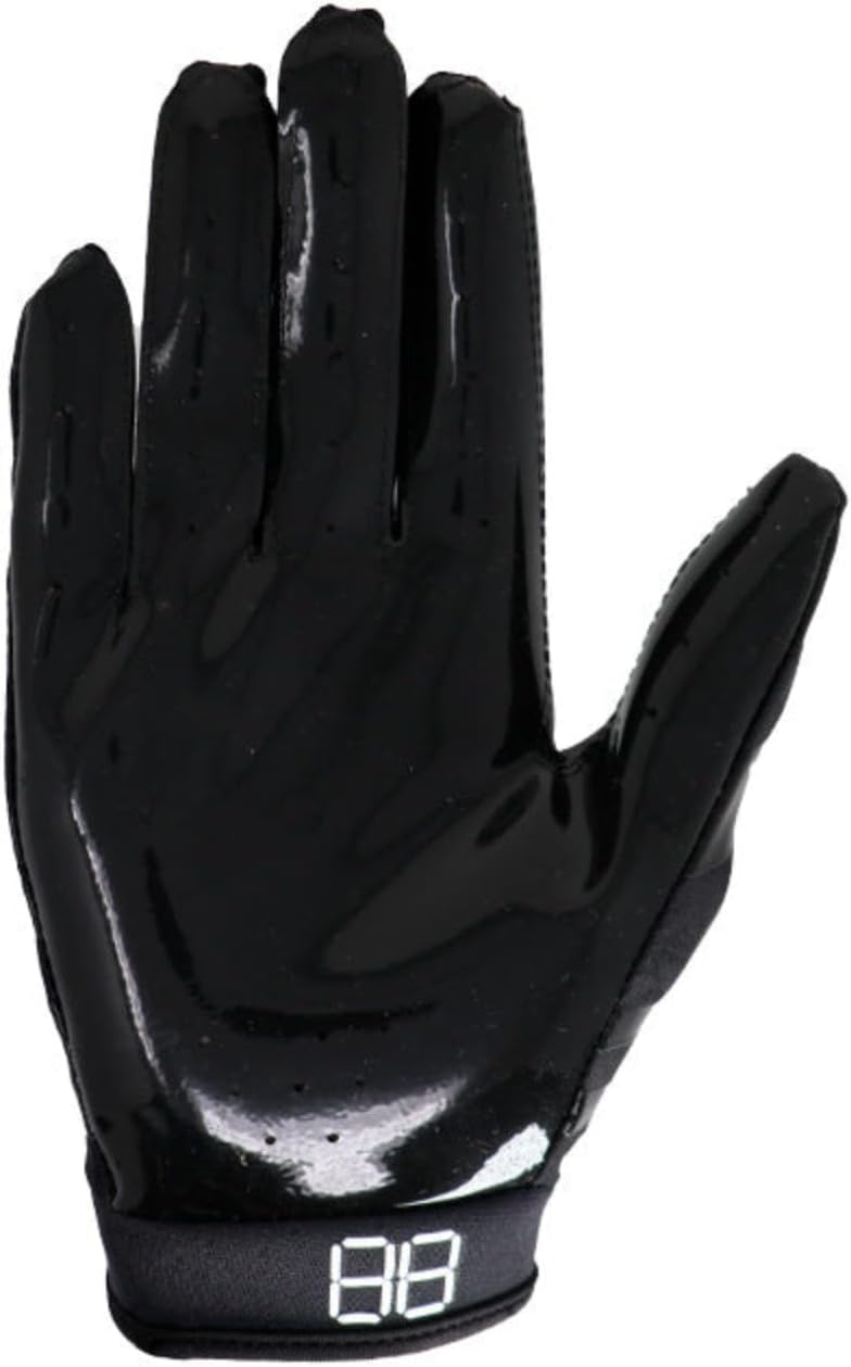 BARNETT FRG-03 Schwarz professionell Receiver Fussball Handschuhe, RE, DB, RB, L